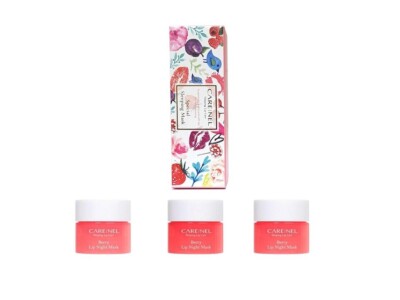 CARENEL Lip Sleeping Mask 5g Berry 3Set - Lip gloss Cream - Overnight Treatme...