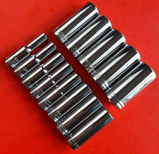 New Craftsman 13 Piece 12 Drive Deep Sae 12 Point Socket Set 38 To 1-18