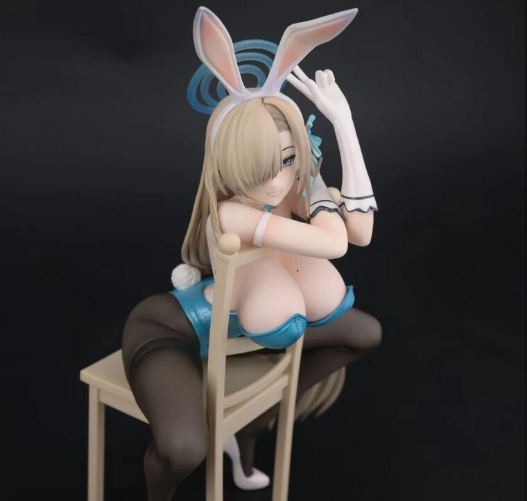 1/7 Anime toy Chair itinose asena Bunny PVC Figure Statue Plastic statue No box
