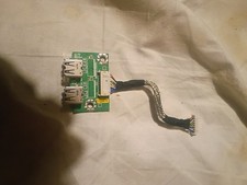 Dell 1908FPB Monitor Display Dual USB Port Jack E238400 w/ Cable Wires Assembly