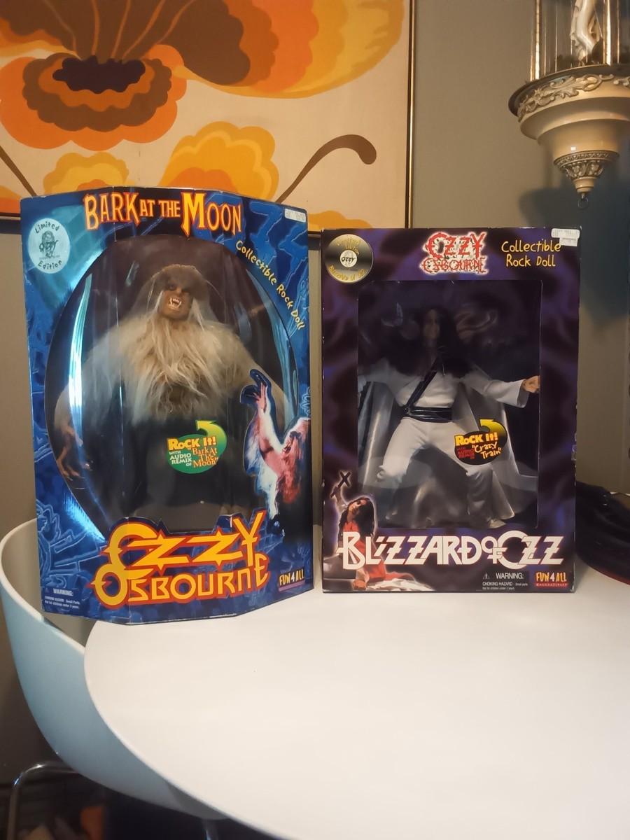 Ozzy Osbourne Bark At The Moon & Blizzard of Ozz Doll