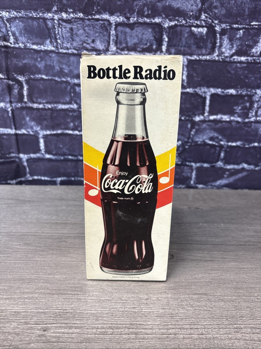 1979 Coca Cola Bottle AM Radio Vintage Coke Collectible Soda Promo