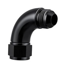 Female to Male Full Flow Swivel Coupler Union Fitting Adapter 12AN 90 Degree
