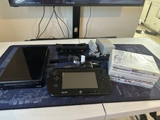 Nintendo Wii U 32GB Deluxe Black Console Bundle - 6 Games, GamePad & Wii Remote