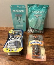 BIC Flex 3, Comfort 3 Hybrid & Skintimate Sen...