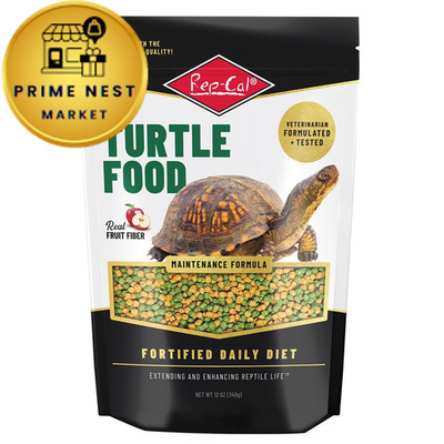 Rep-Cal Box Turtle Food -12 oz 12 Ounce (Pack of 1)