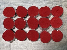  15 Vintage Packs Lee Wards 100 Wool Rug Yarn RED 3013 Pre-Cut Latch Hook