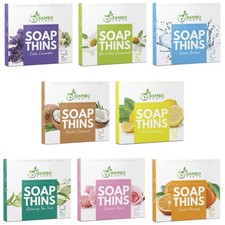 400 Sheets Paper Soap Strips For Hand Washing - 8 Pack Portable Pocket Travel