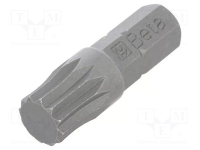 Bit L. ges: 25mm XZN M8 Spline (12-kant)