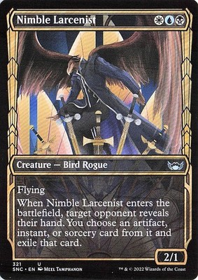 Nimble Larcenist (Showcase) 321 -Streets of New Capenna - NM