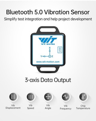 [Ble Vibration Sensor] Wtvb01-Bt50 Smart Vibration Module Ar-Duino, 3-axis
