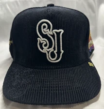 Daniel Luu OG SJ Snapback (Black Corduroy/Green) San Jose Serve with Joy New