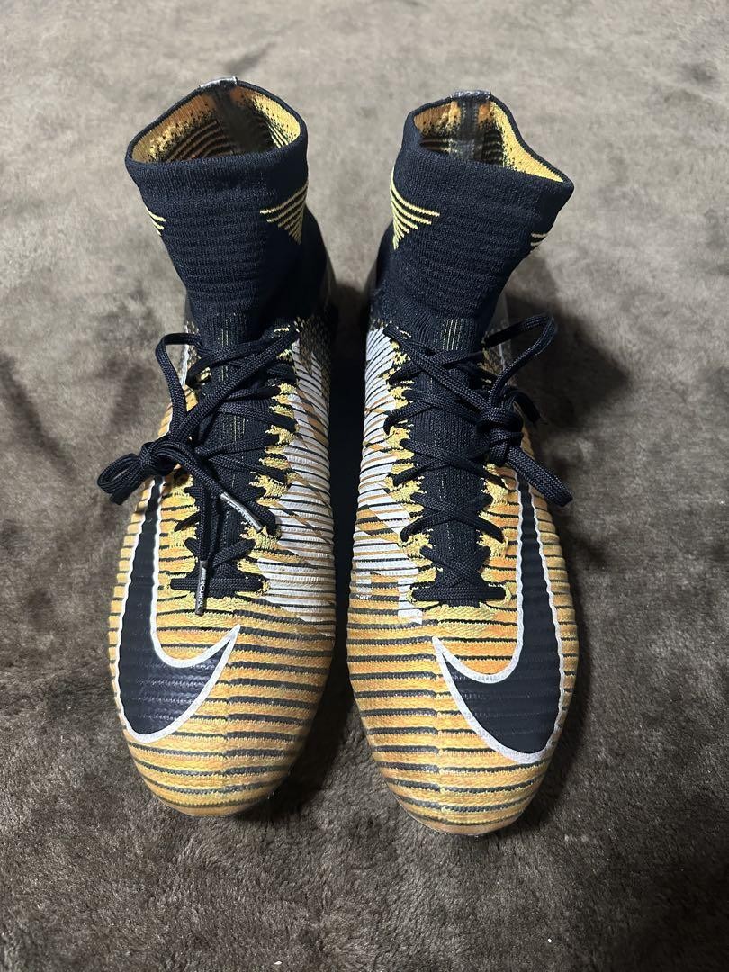 Nike Mercurial Superfly V DF FG Soccer Cleats 9.5 Black