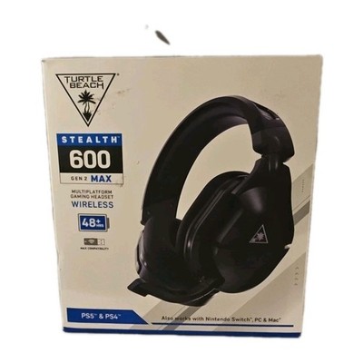 Stealth 600 Gen 2 MAX Wireless Gaming Headset Turtle Beach PS5 PS4 Open Box