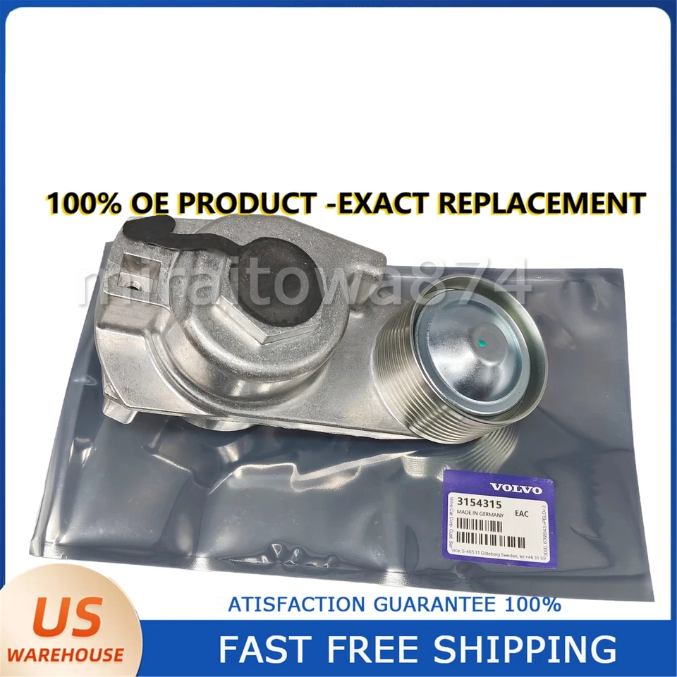 Belt Tensioner Assembly For Volvo FE FH FM FL Truck Drive Aux 1664973 3154315 Foto 2 de 4