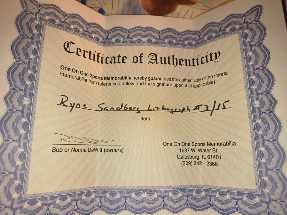 Obra de arte firmada por Rune Sandberg 16x24 Foto 3 de 3