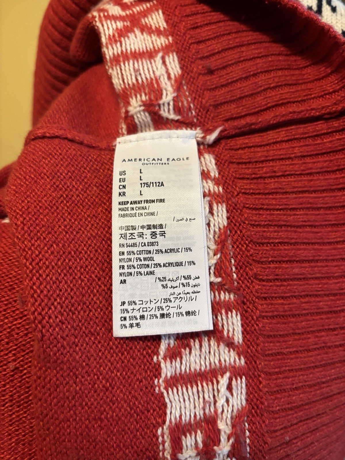 american eagle ski sweater - image 5