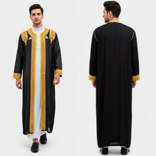 Morrocon Drosh Selham African Abaya Bisht for Men Turkey Clothing for Eid