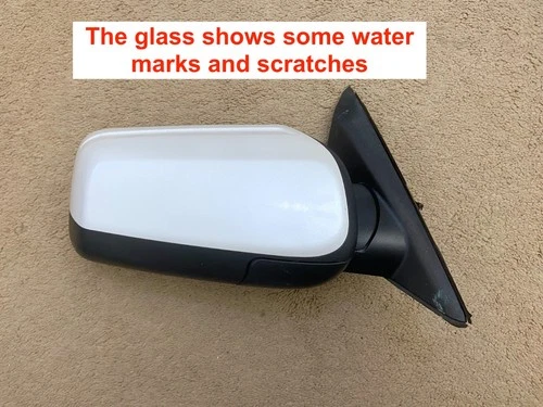 2013 - 2016 Lincoln MKS Passenger Side Right Mirror Blind Spot 12 Pin White