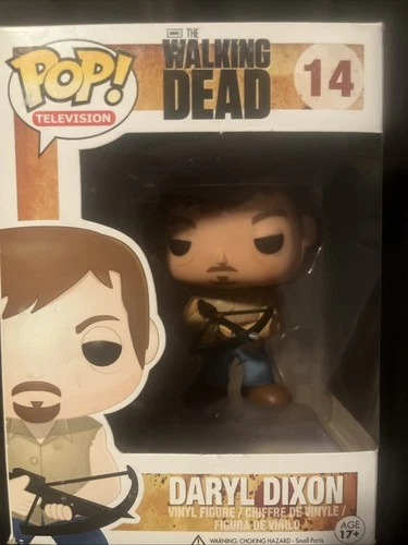 Funko Pop! The Walking Dead Daryl Dixon Vinyl Figure #14 Collectible