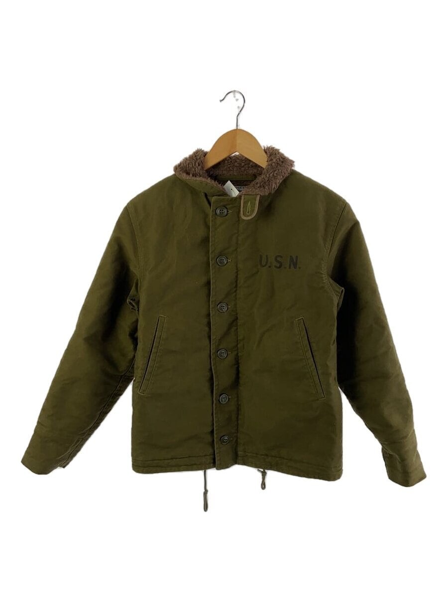 ジャケット・アウター TOYS McCOY N-1 HOODED JACKET L Blue In Green Snags An Exclusive Plain Hooded N-1 From Toys