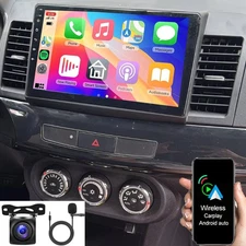 For Mitsubishi Lancer 2008-2017 Apple Carplay Android 15 Car Stereo GPS + Camera