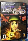 Dark Cloud (Sony PlayStation 2 PS2, 2001) Black Label Case Disk