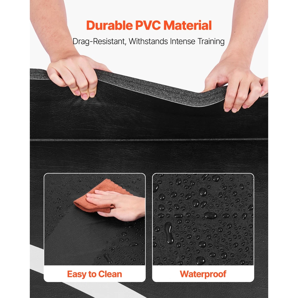 Alfombra enrollable Uimoso 10x10 pies para lucha libre, artes marciales, gimnasia y MMA Foto 4 de 4