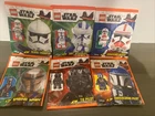 Lego Star Wars 6 Different Paper Bag Sealed Clone Troopers Tie Sabine Wren Pilot