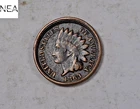 1863 C/N Indian Head Penny Cent ~ Very Fine VF ~ ZI941