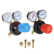 2 PC Dual Welding Gas Gauges Oxygen CGA-540 Acetylene CGA-510 Regulators New