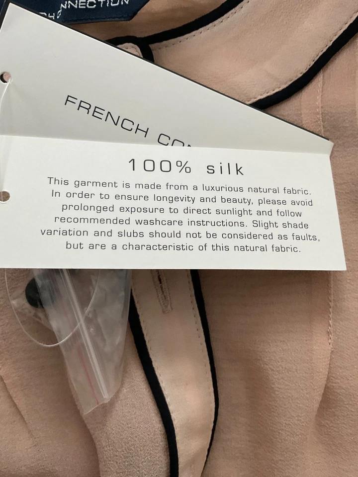 100% silk French Connection size 12 - image 3 of 4