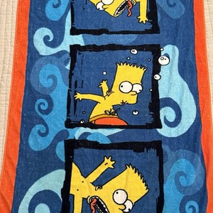 Simpsons Beach Towel | eBay