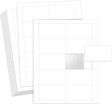 300 PCS Printable Business Card Thick Business Cards, 3.5" x 2" Blank Business C