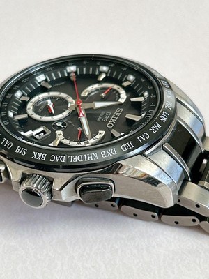 SEIKO Astron 8X53-0AB0-2 Solar Watch 18cm 7.1in Wrist Size Working