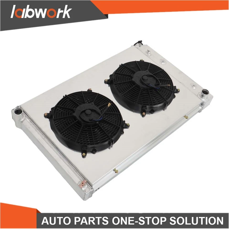 Labwork 4Row Radiator+Shroud Fan CC716 For Chevy C/K C10 C20 C30 K10/20 1973-87 - Изображение 2 из 4