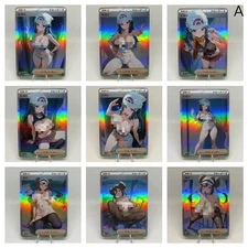 Pokemon Anime Waifu ACG DIY Trainer Art card