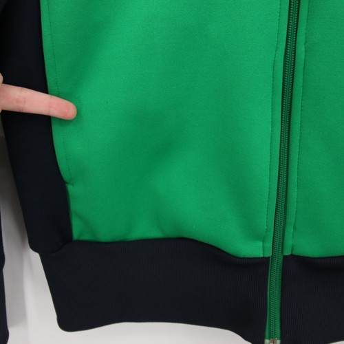 Adidas Track Jacket Green Blue Full Zip Collared Y2K Vintage Size Medium by Adidas, Size M, $65 - Photo 6