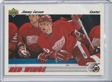 1991-92 Upper Deck #161 Jimmy Carson Detroit Red Wings