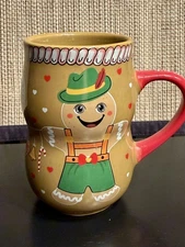 Christkindlmarket Chicago 2025 Childrens Gingerbread Man Woman Christmas Mug New