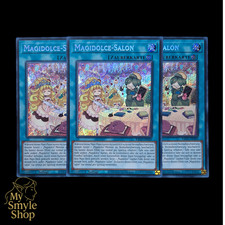 YuGiOh - Magidolce-Salon -Set RA03-DE069 Prismatic Secret Rare DE & NM