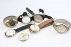 Vintage Mechanical Watches Rotary Everite Helmsman Timex SPARES/REPAIRS x 6