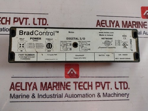 Molex Tcdei-8d0p-dyu-g01 Ethernet/IP Digital I/O Modul - Picture 5 of 7