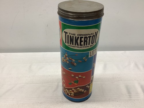 Tinkertoy Creative Original Educational No. 126 Ages 3+ Vintage Can Only - Picture 3 of 8
