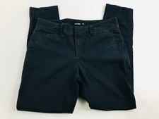 Old Navy PIXIE Dress Pants Women's Size 4 Black Straight Leg Mid Rise PIXIE 