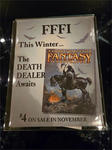 Frank Fazetta Fantasy Illustrierte Signiert N.Gaiman - Bild 4 von 4