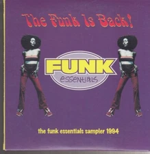 the funk is back the funk essentials SAMPLER 1994 cd promo
