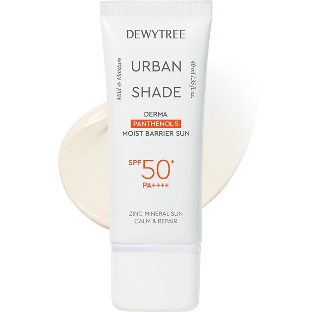 DEWYTREE Urban Shade Derma Panthenol 5 Moist Barrier Sun 40 мл SPF50 PA 3890₽