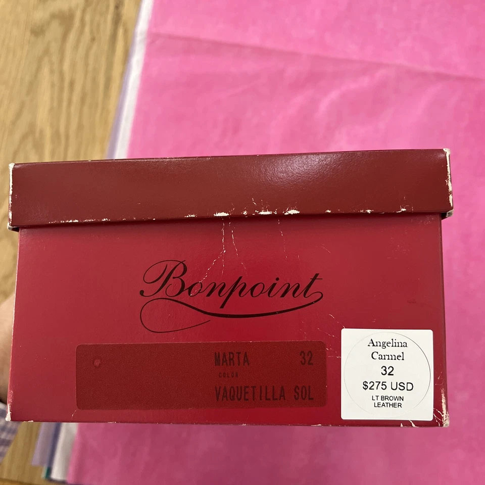 Zapatos Bonpoint Niñas 32 EU Cuero Marrón Marta Foto 3 de 3