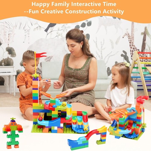 Creative Marble Run Launcher Set: Multi-Track Fun for Boys and Girls Aged 3-8 - Picture 8 of 8
